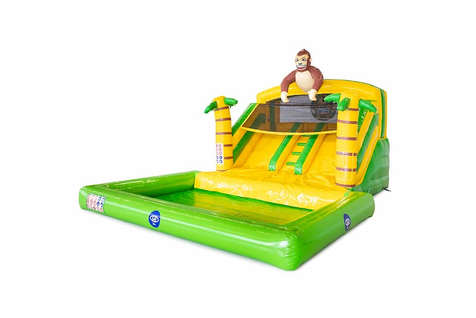 Product afbeelding Castillo de agua con tobogán Splashy tema Selva