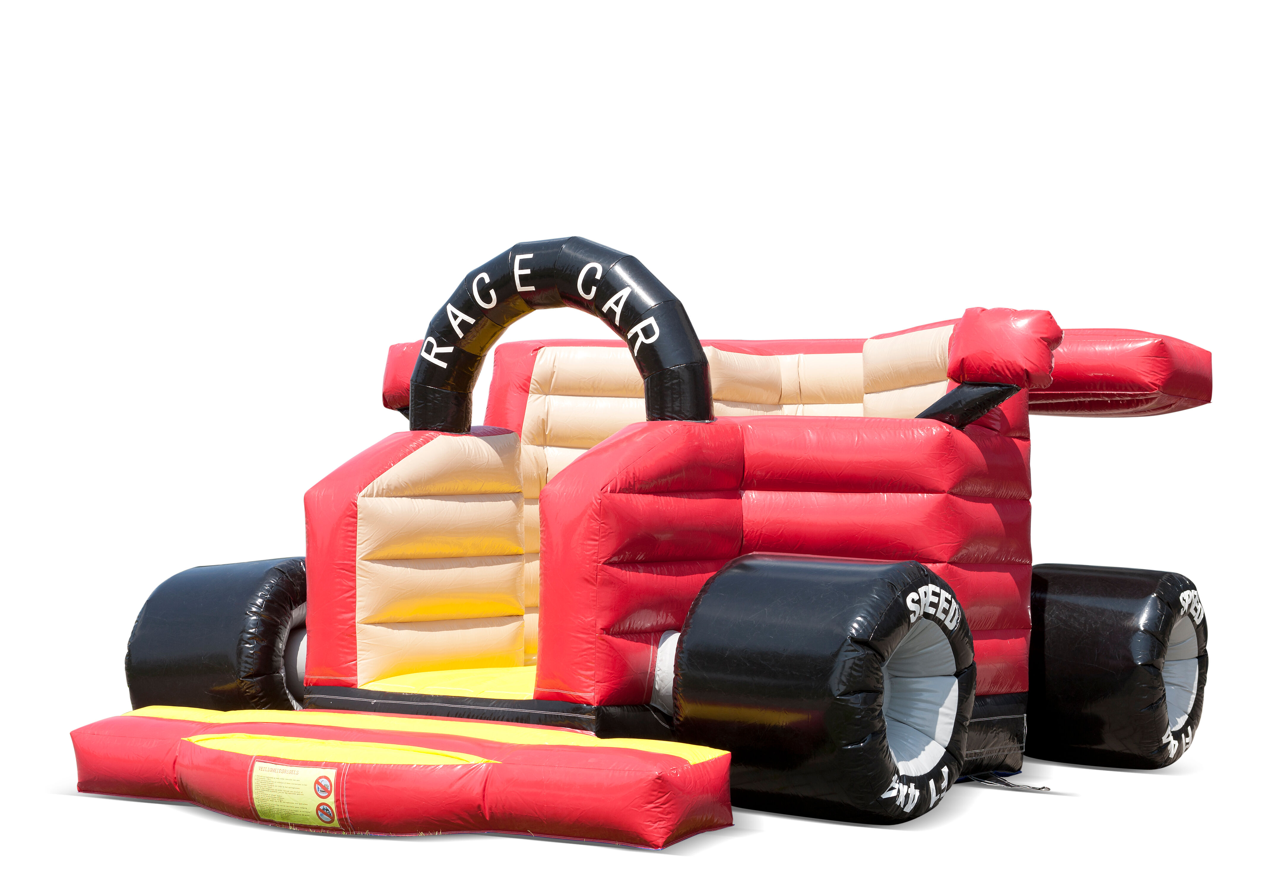 Formule 1 Springkussen Raceauto