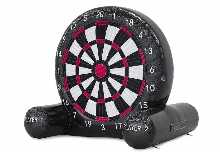 Opblaasbare voetbaldarts small om met een bal op te schieten te koop