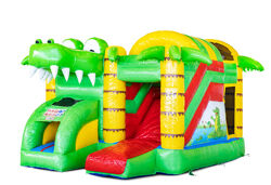 Mini Multiplay Crocodile Bounce House
