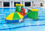 Huur opblaasbaar speeleiland in dolfijn thema voor op het water in zwembaden