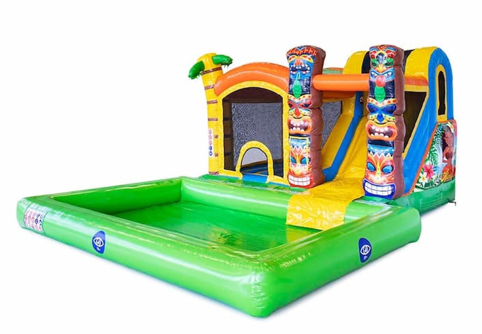 Product afbeelding Jumpy Happy Splash Hawaii Bouncy Castle