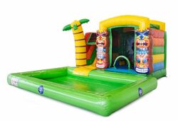 Mini Splash Bounce Hawaï Bounce House