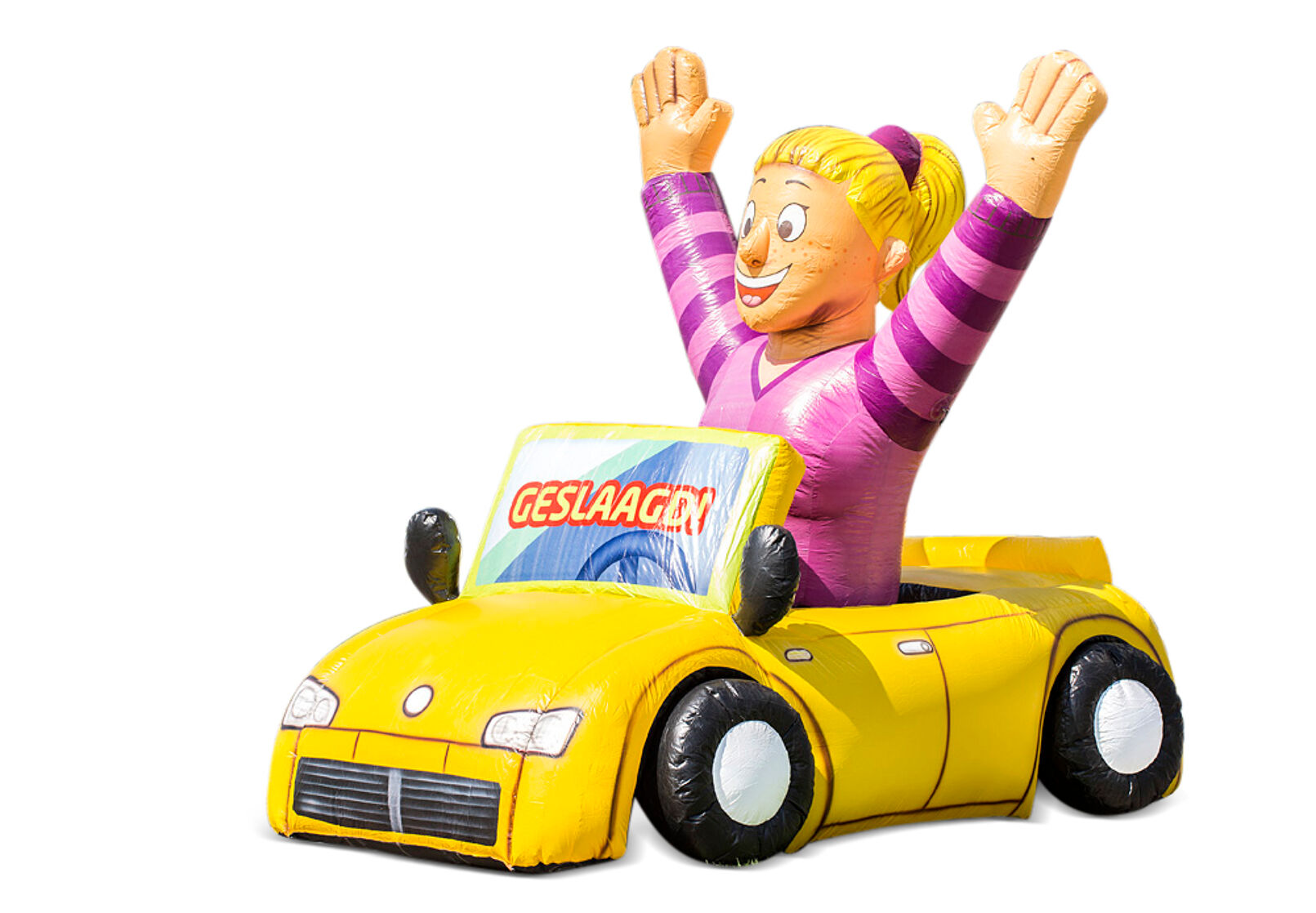 Product afbeelding Geslaagd auto rijbewijs meisje