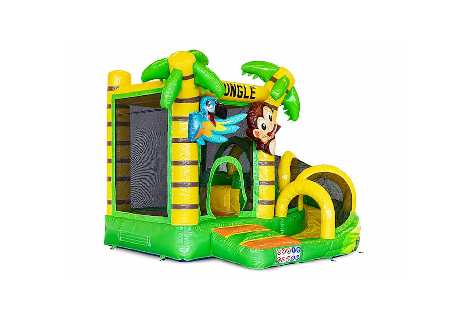 Product afbeelding Mini with slide Jungle Bouncy Castle
