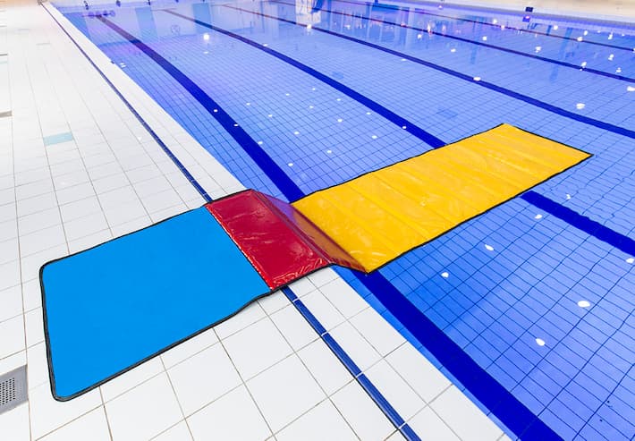 Survivalmat / waterloopmat kopen voor in je zwembad voor kinderen