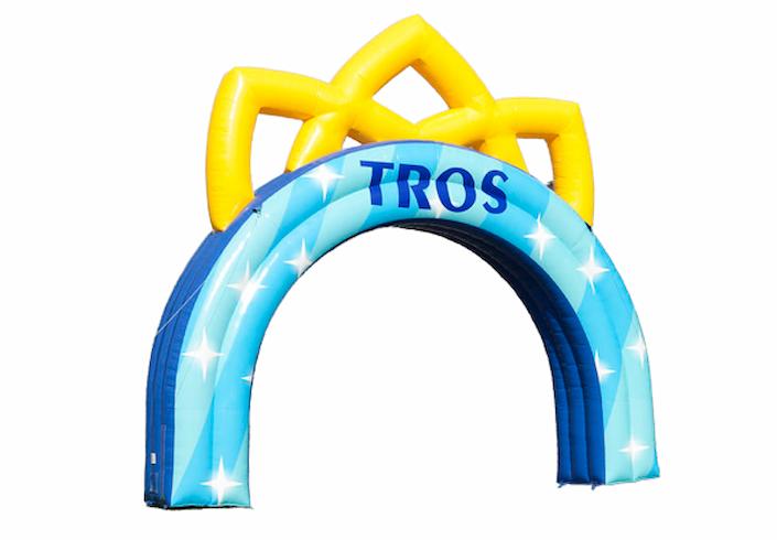 Maat werk opblaasbare promotie boog voor Tros