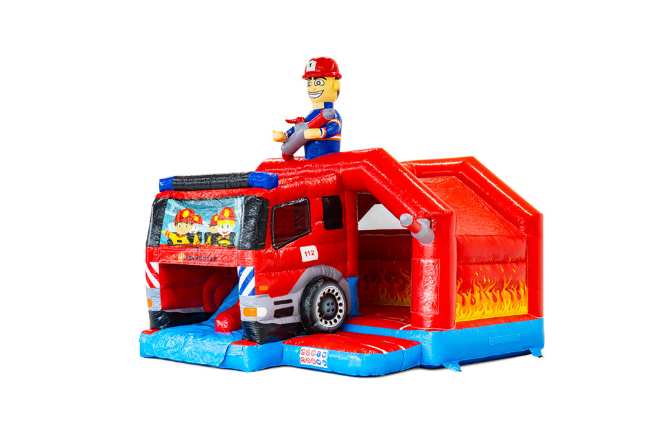 Product afbeelding Slide Combo Doubleslide Castillo Hinchable de Bomberos
