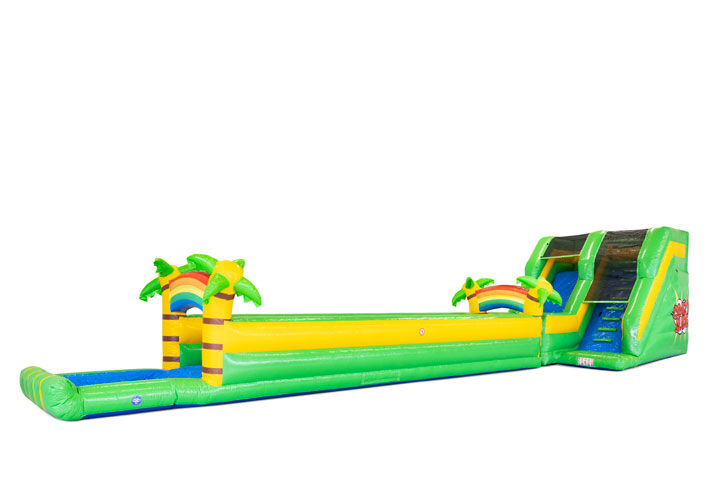 Comprar tobogán acuático hinchable Jungle Crazyslide de 15m para niños. Orden toboganes de agua ahora en línea en JB Hinchables España