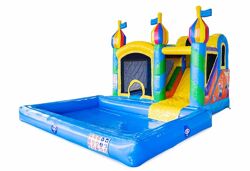 Jumpy Happy Splash Party Bounce House