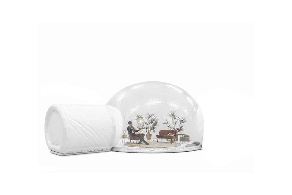 Product afbeelding Cúpula Transparente 5m + Cabine Fechada