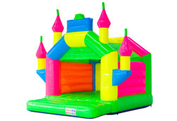 Standard Castle Fluor Colors Bounce House