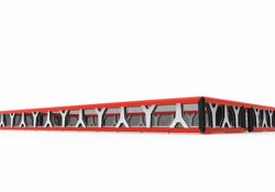 Archery / Paintball Boarding 20x40m rood