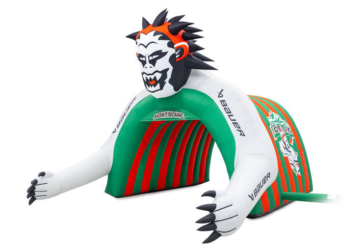 Order Yeti tunnel with green and red
