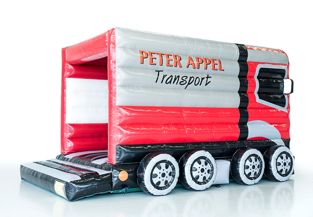 Peter Kay Inflatable Peter Appel - Frachtwagen Hüpfburg | JB Inflatables