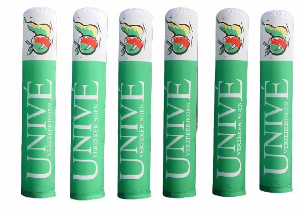 Op maat gemaakte luchtpilaren voor unive