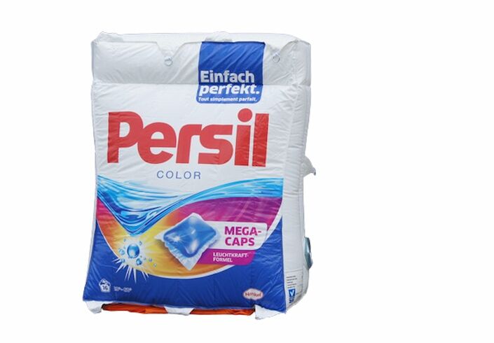 Maatwerk opblaasbare product vergroting van Persil pak 