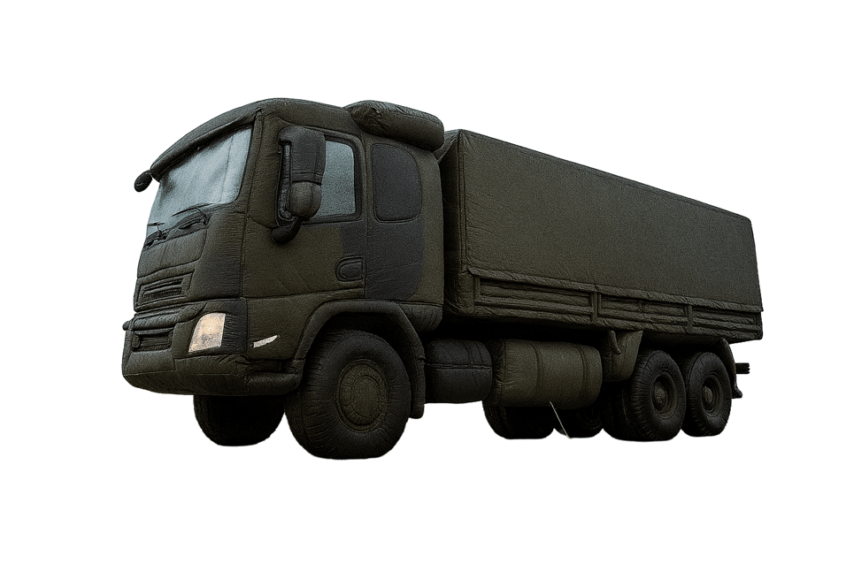 Product afbeelding Opblaasbare militaire vrachtwagen (6x6 transportvoertuig)