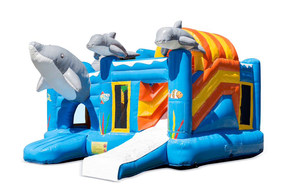 Product afbeelding Castillo Hinchable de Multiplay Delfín
