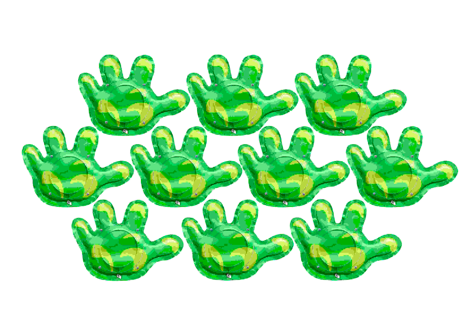 Product afbeelding Themahouders wand Handjes - set 10 stuks