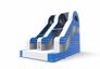 Buy an inflatable dryslide S12 in the colors blue-white-silver for both young and old. Order inflatable commercial dryslides online at JB Inflatables America