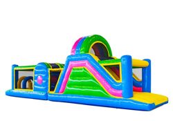 Pista de Obstáculos Cores Alegres de 13m