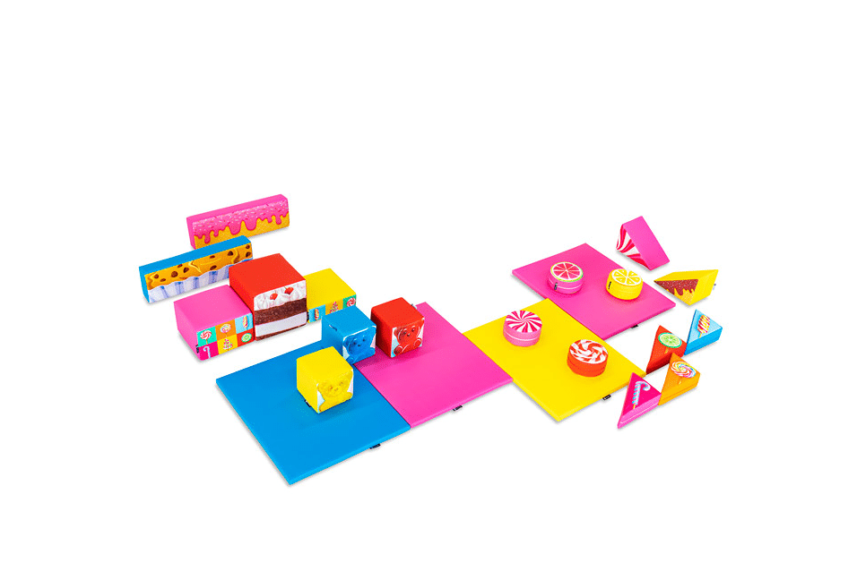 Product afbeelding Softplay Conjunto L Doce (22 peças)