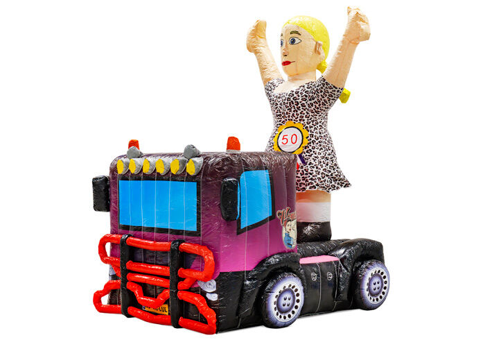 Spersonalizowana Sarah na ciężarówce