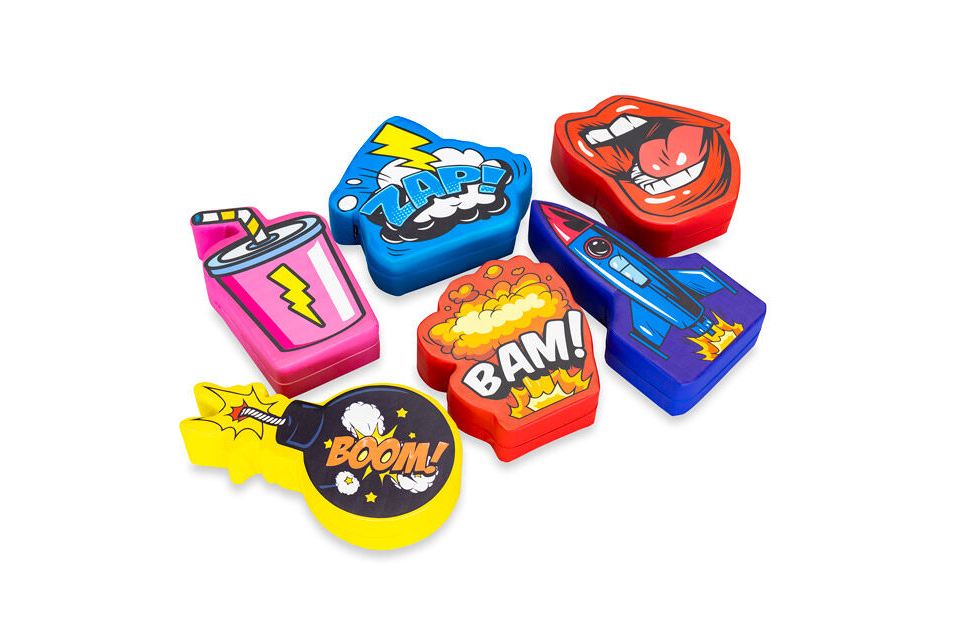 Product afbeelding Softplay Conjunto Temático Quadrinhos (6 peças)