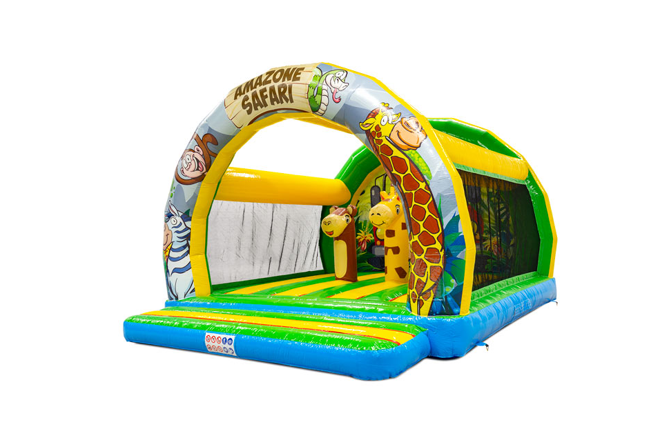 Product afbeelding Jumpdome Amazone Safari Castillo Hinchable