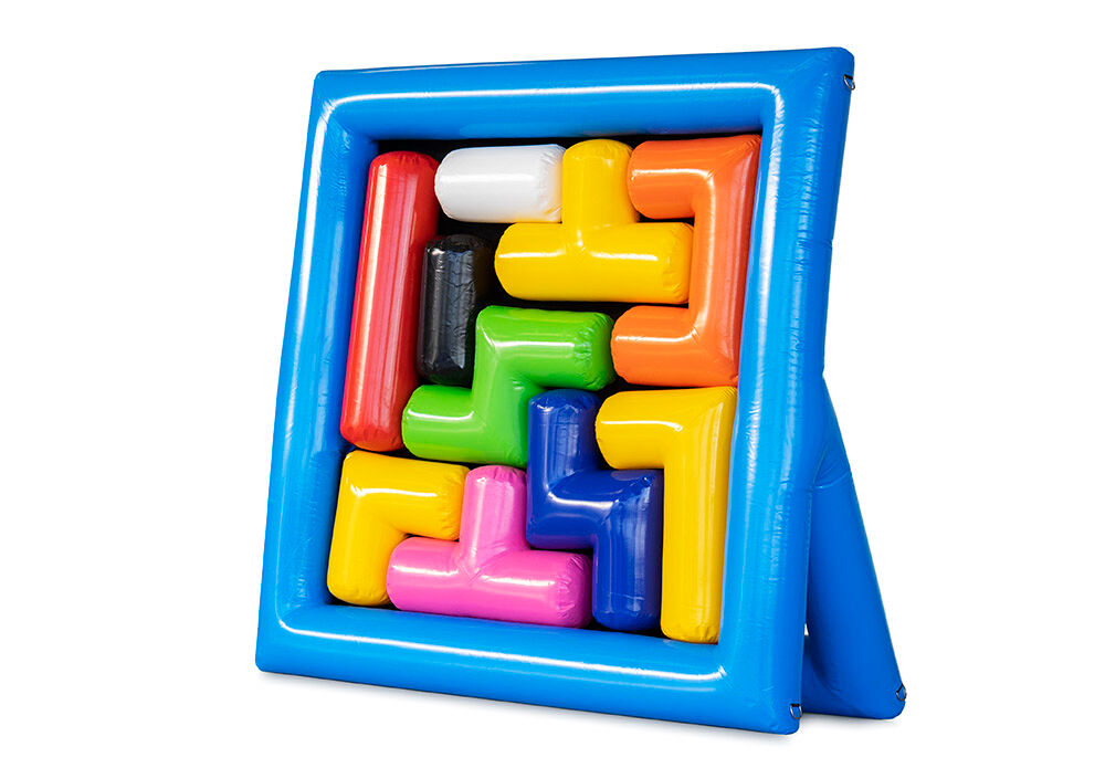 te koop opblaasbare puzzel blauw