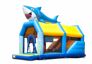 Bestel shooting combo seaworld springkasteel met schiet spel en glijbaan voor kinderen. Koop springkastelen online bij JB Inflatables Nederland 