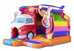 Slide Combo Hippie Bounce House
