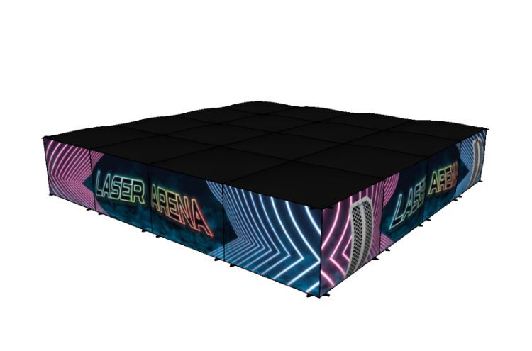 Laser game arena 12m