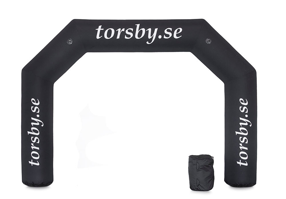 Acquista un arco pubblicitario gonfiabile su misura torsby.se da JB Gonfiabili Italia. Comprare ora un design gratuito per un arco gonfiabile nel tuo stile