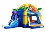 Comprar castillo hinchable de interior multifun super hinchable con tobogán en tema nemo seaworld para niños. Compre castillo hinchables en línea en JB Hinchables España