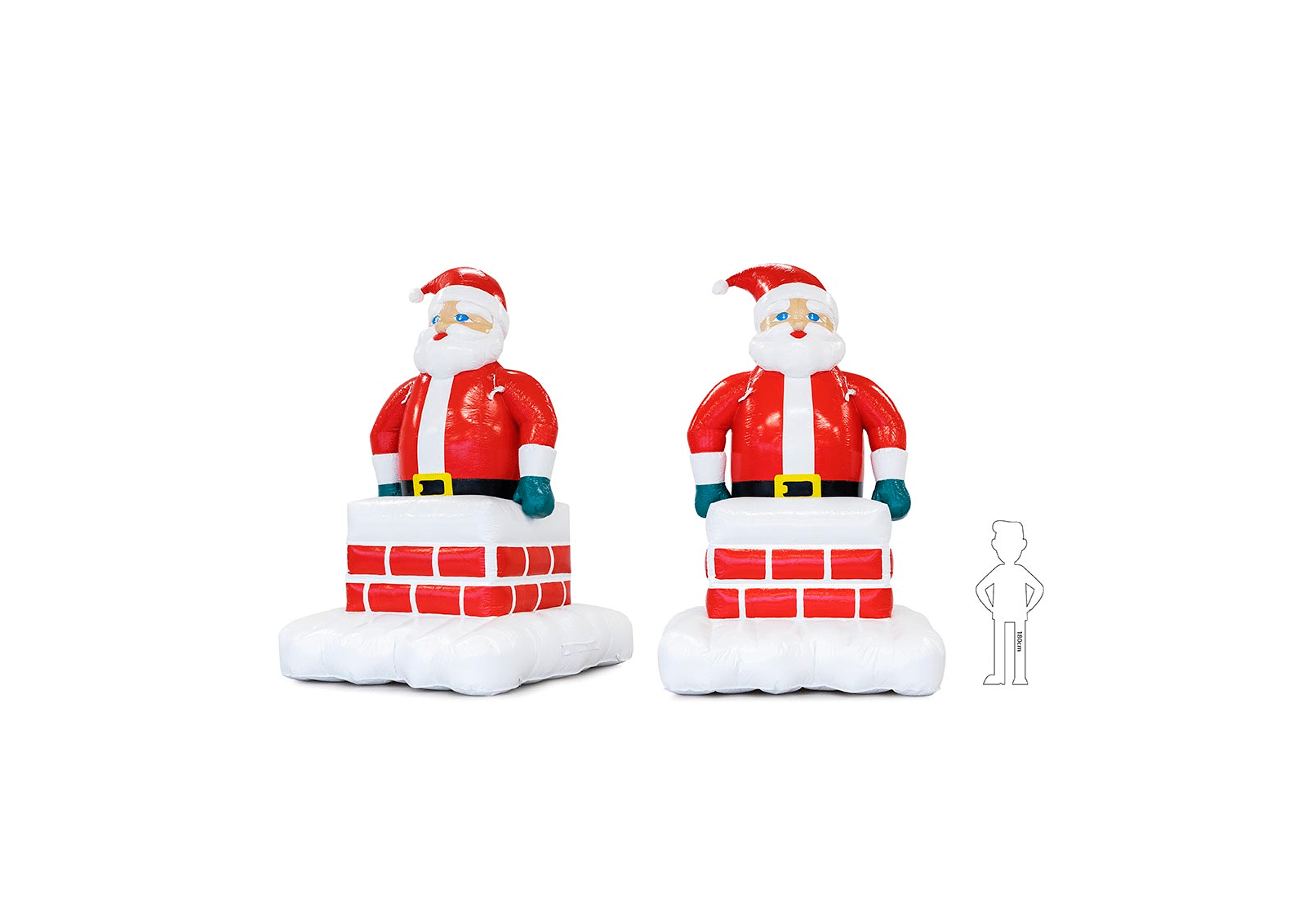 Product afbeelding Santa Clause out of the chimney