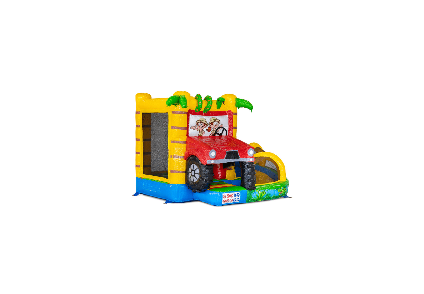 Product afbeelding Mini with Slide Amazon Safari Bounce House