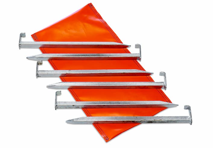 Nieuwe haringen kopen voor verankeren vast maken opblaasbaar springkussen