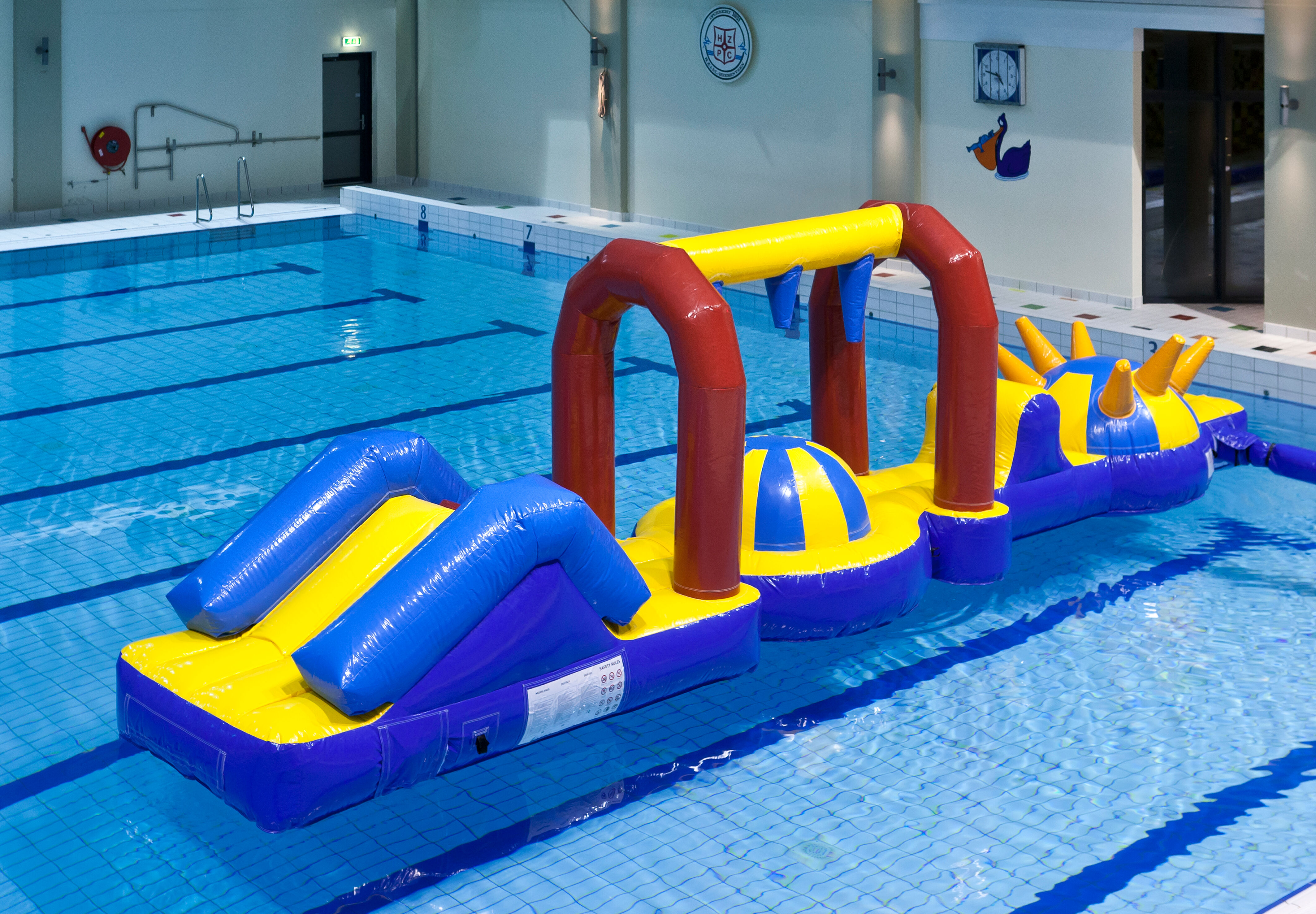 Buy Waterball Adventures run inflatable obstacle course with fun objects for both young and old. Order inflatable obstacle courses online now at JB Inflatables America