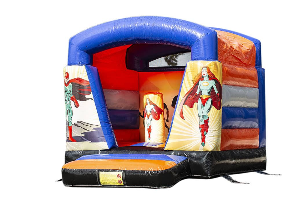 Product afbeelding Mini Mini Superheroes Bouncy Castle