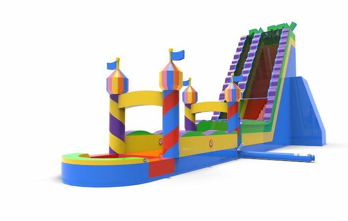 Get an inflatable waterslide S30 in theme party for both young and old. Order inflatable waterslides online at JB Inflatables America
