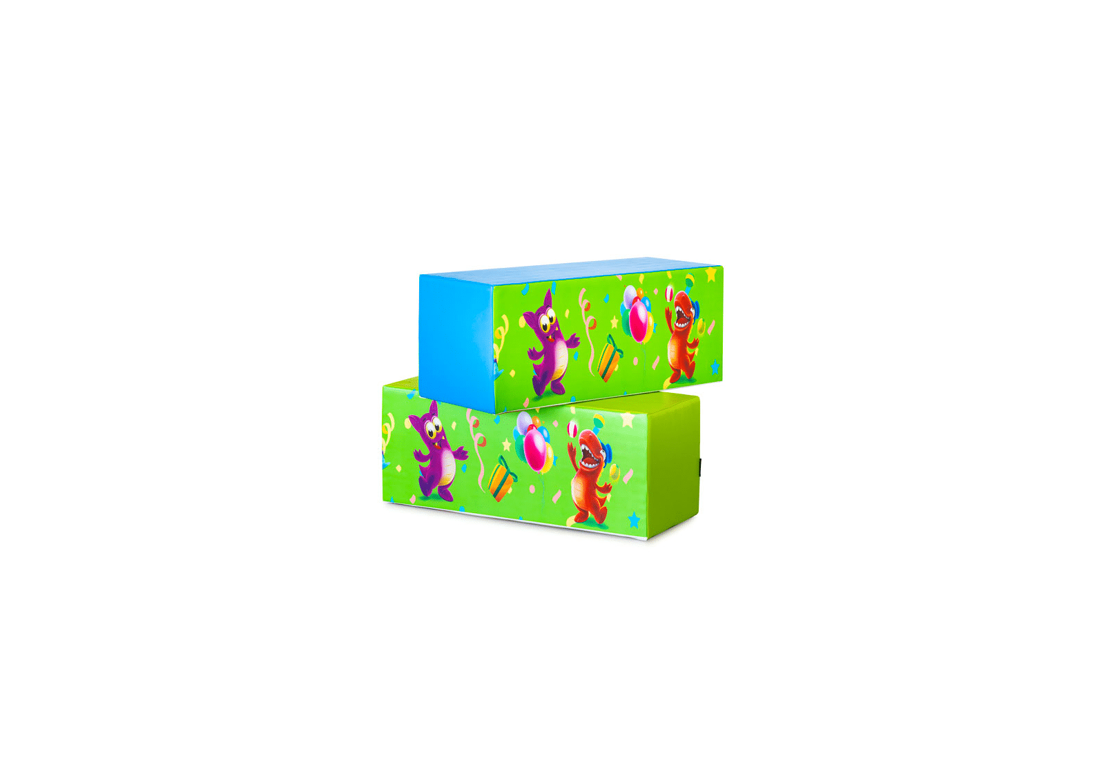Product afbeelding Softplay tripple playblock - Party
