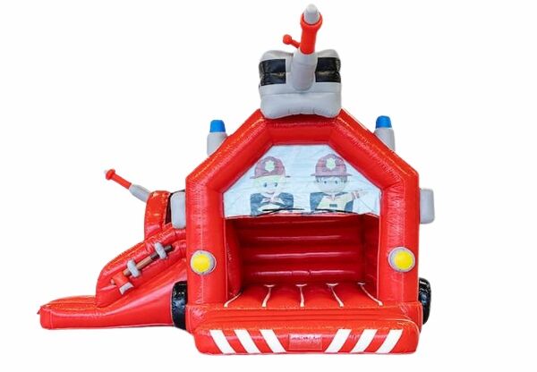 Opblaasbaar Multifun springkussen in brandweer thema te koop voor kinderen