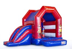 Midi Multifun Fire Brigade Bounce House