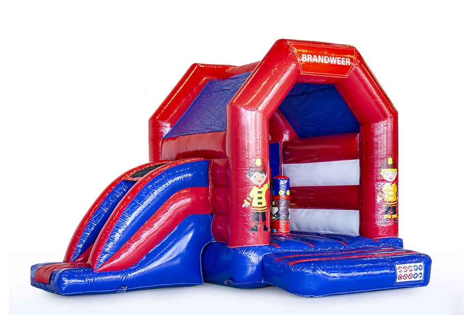 Product afbeelding Midi Multifun Brandweer Springkussen