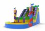 Order unique inflatable waterslide D18 in theme party for both young and old. Buy inflatable reclame waterslides online at JB Inflatables America