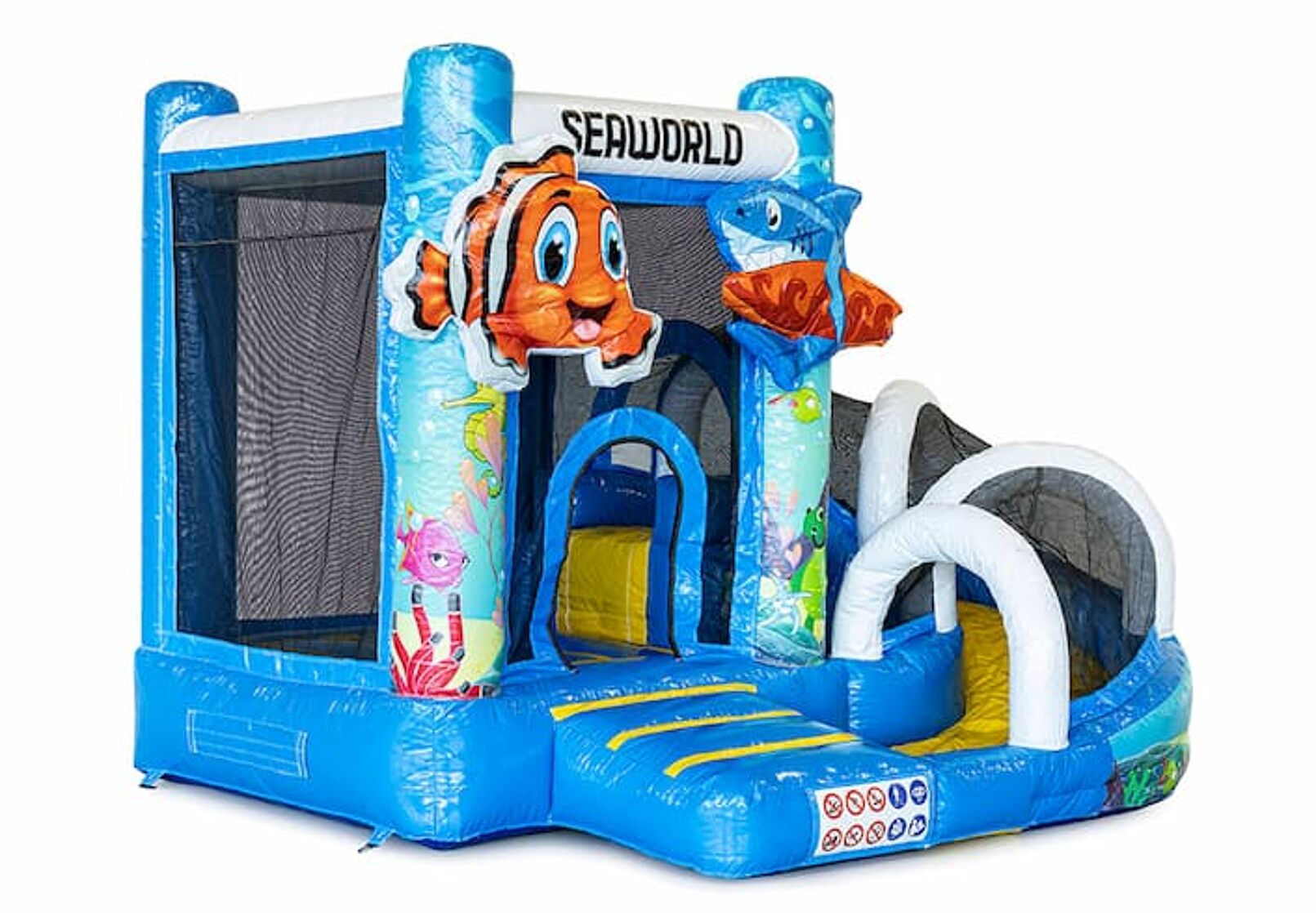Product afbeelding Mini with slide Seaworld Bouncy Castle 