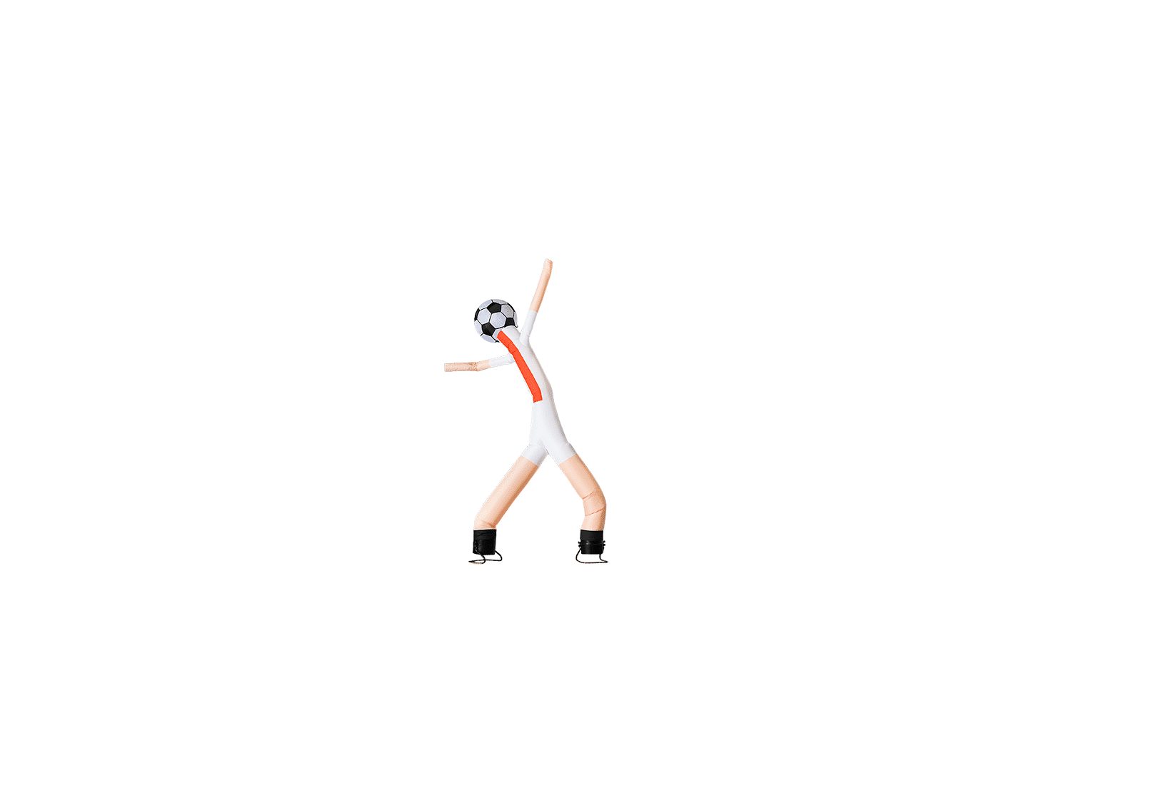 Product afbeelding Skyman soccer ball red/white 