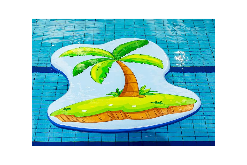 Product afbeelding Drijfmat palmboom